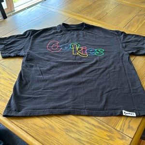 Mens Cookies XL cotton short sleeve t-shirt.